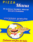 Pizza Manu menu