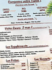 Snack Chez L' Ced menu