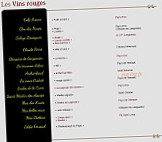 Fourchette Et Tire-bouchon A Saint Jean De Vedas menu