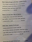 Friscos Grill Pub Llc menu