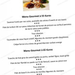 Restaurant Au Cheval Noir Carte