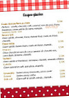 Le Café Gourmand menu