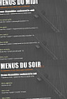 Le Maïko menu