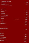Brasserie Le Pont Rouge menu