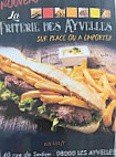 La Friterie Des Ayvelles menu
