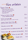 La Casa Des Milles menu