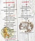 La Pierre Chaude menu