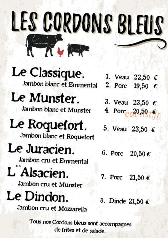 Au Chasseur de Knoeringue Carte