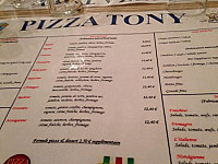 Snack Chez Tony menu