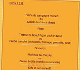 Vach'et Nous menu