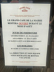 Le Grand Cafe de la Mairie menu