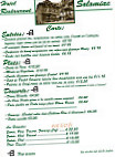 Hôtel Solomiac menu
