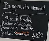 Côté Bistrot menu