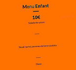 La Bourrine menu