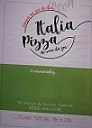Italia Pizza menu
