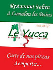 Le Yucca menu