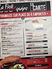 La Bellequipe menu