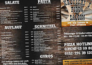Pizza Saloon Jatznick menu