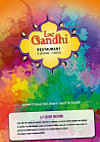 Gandhi menu