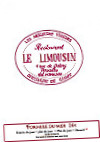 Le Limousin menu
