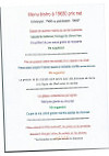 Le Penlys menu