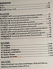 Resto La Fontaine menu