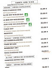 L'ermitage Café menu