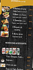 Le Saphir Thai Express menu