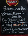 Le Papyum menu