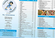 Stehpizzeria Pinocchio menu