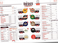 Le Croque Bedaine menu