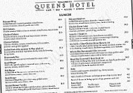 Queens menu