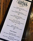 The Brass menu