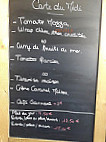 L'utopie menu