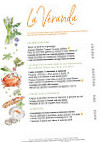 La Veranda Grand Du Cap Ferrat, A Four Seasons menu