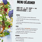 Café Du Musée menu