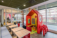 McDonald`s inside