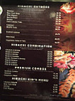 Bluefin Japanese Steakhouse And Sushi menu