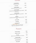 Le Monte Cassino menu