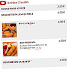 F Et L Burger menu