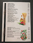 Italia Bar menu