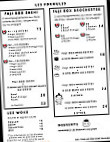 Fuji Sushi menu