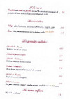 Le Cantou menu