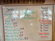 American Diner menu