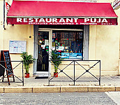 Restaurant Puja outside