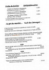 L'Hotel Restaurant de la Couronne menu