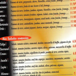 Sarl Pizzas Replay menu