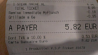 Flunch Montpellier Perols menu