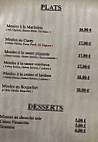 La Marina menu