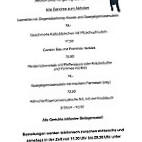 Bistro Krempels menu